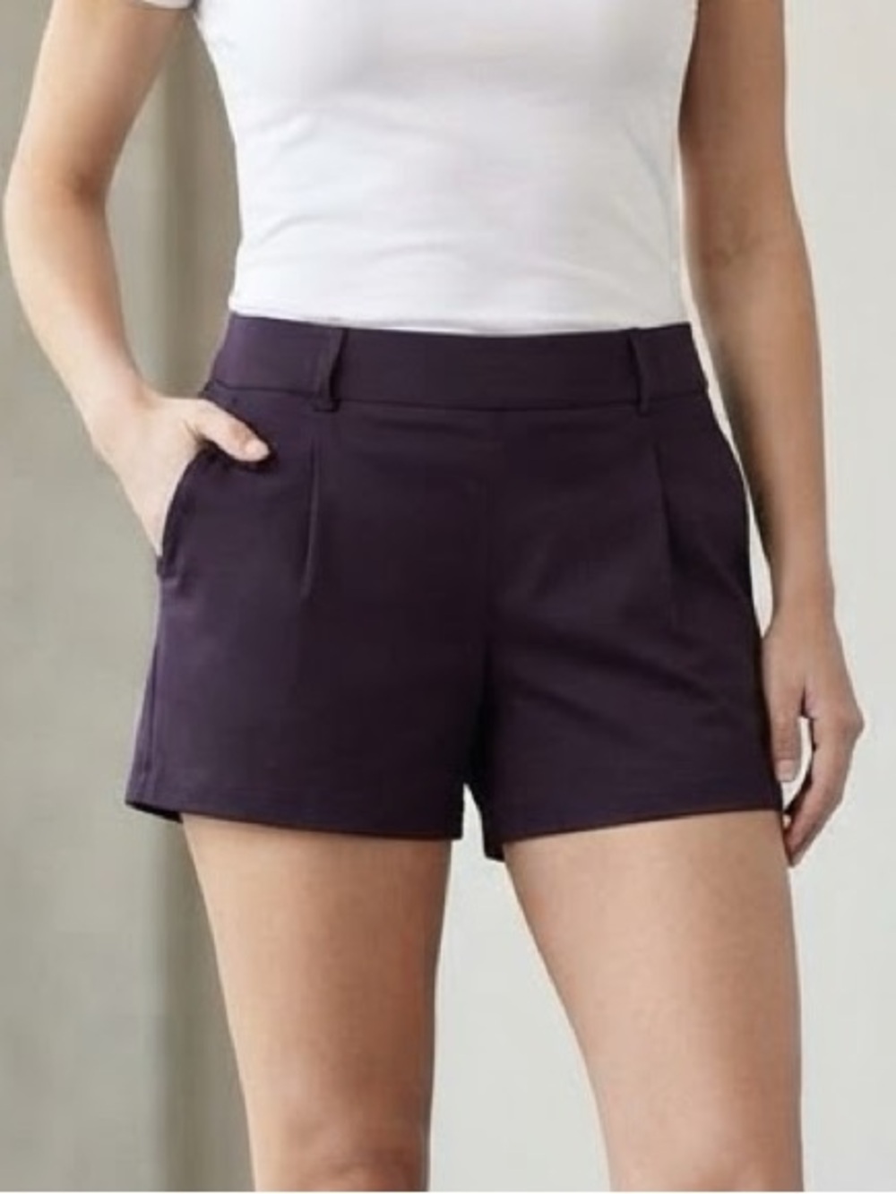 LOFT Navy shorts
